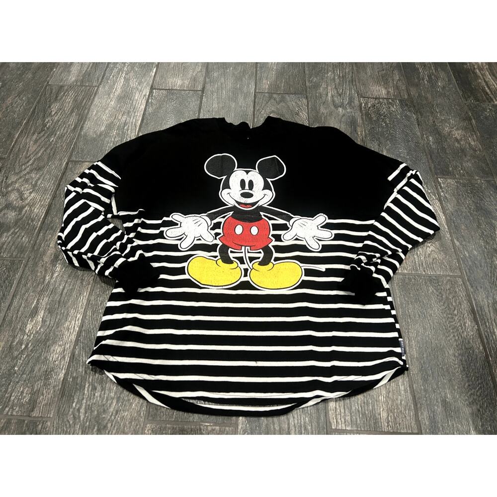 GENTLY USED DISNEY SPIRIT JERSEY- TRUE ORIGINAL MICKEY- LARGE
